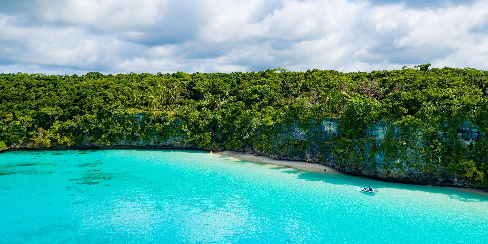 Plage de Kiki à Lifou
