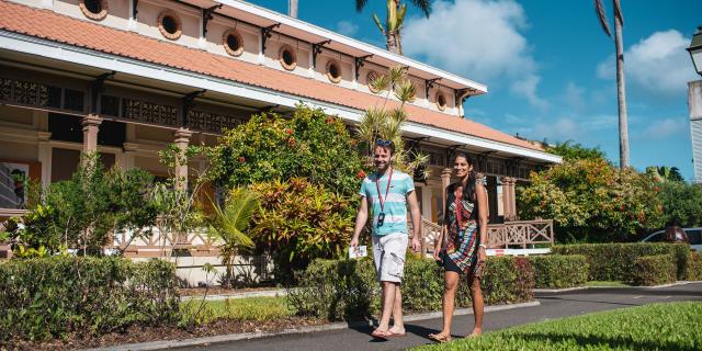 Garden of the Musée de la Ville de Nouméa