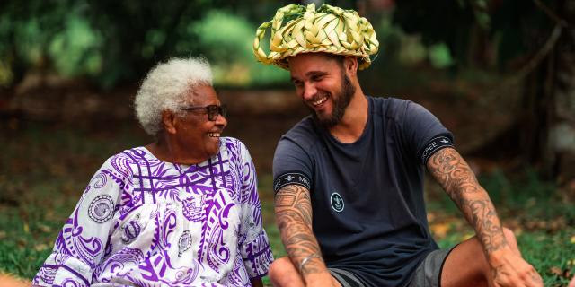 Accueil en tribu à Tchamba, Poindimié