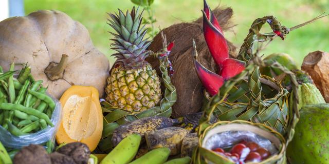 Fresh fruit and vegetables from New Caledonia