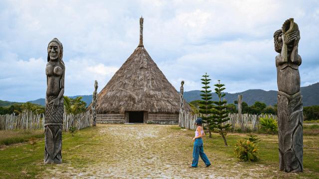 Traditional Hut at the Deva Domain