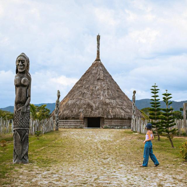 Hut of Deva Domain in Bourail
