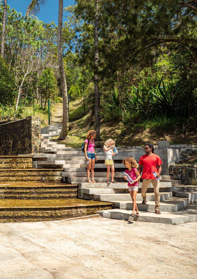 Spring water from Le Mont-Dore in New Caledonia
