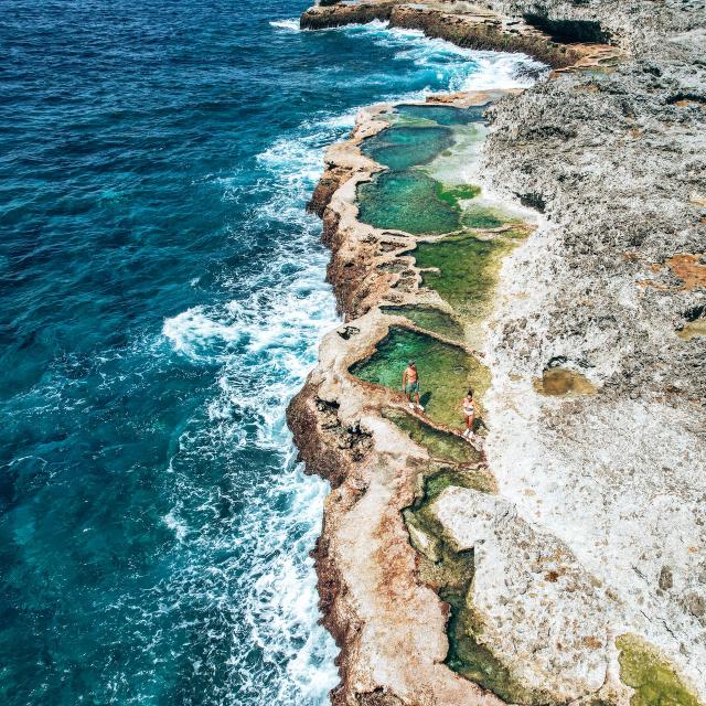 Marmites du Cap des Pins, Lifou