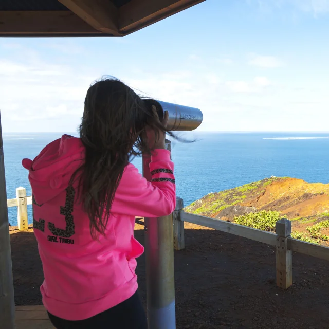 Whale watching centre of Cap N'Dua