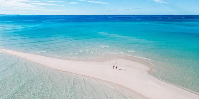 Mouli beach on Ouvéa loyalty island