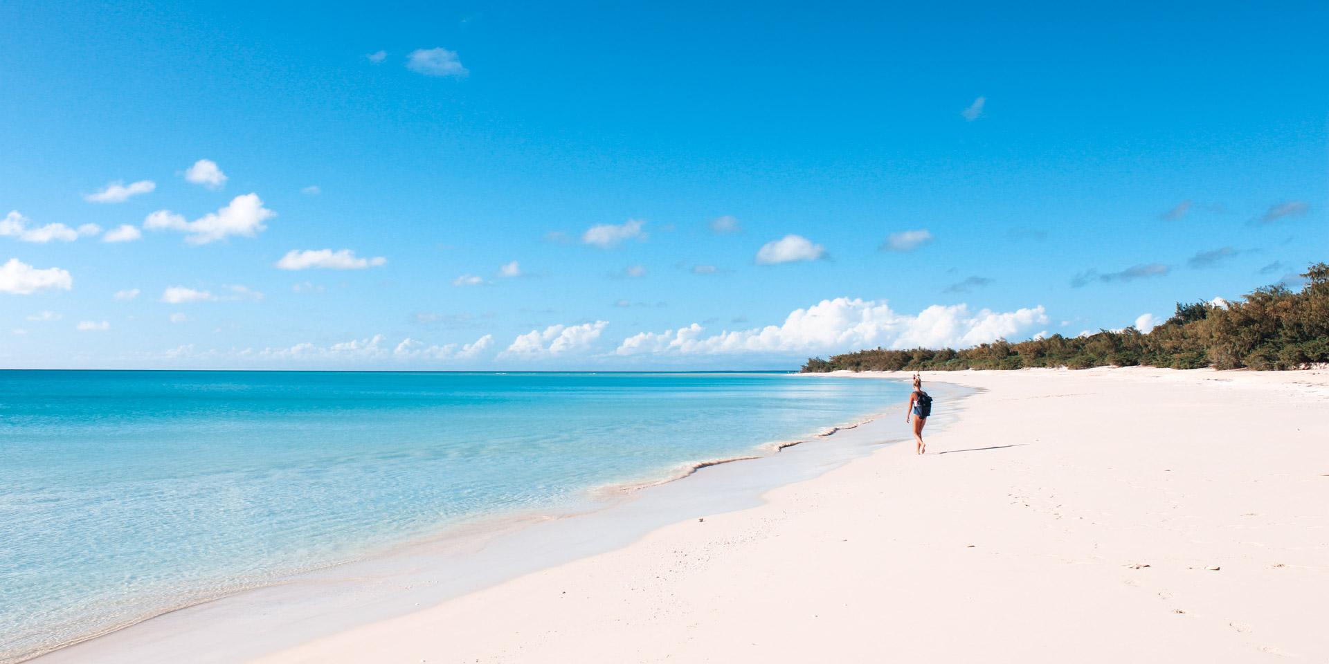 Beach of the Paradis d'Ouvéa hotel