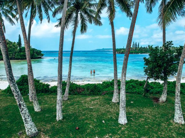 Plage de La baie de Wadra à Lifou