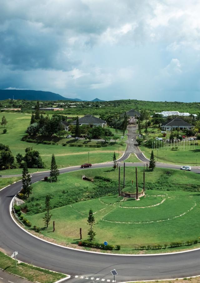 Rond point de la province Nord