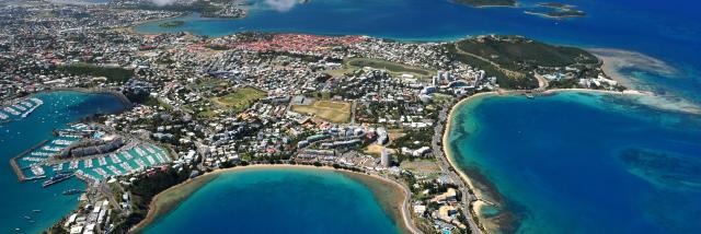Nouméa from the skies