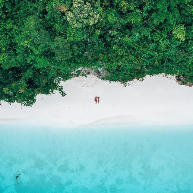 Kiki beach on Lifou island
