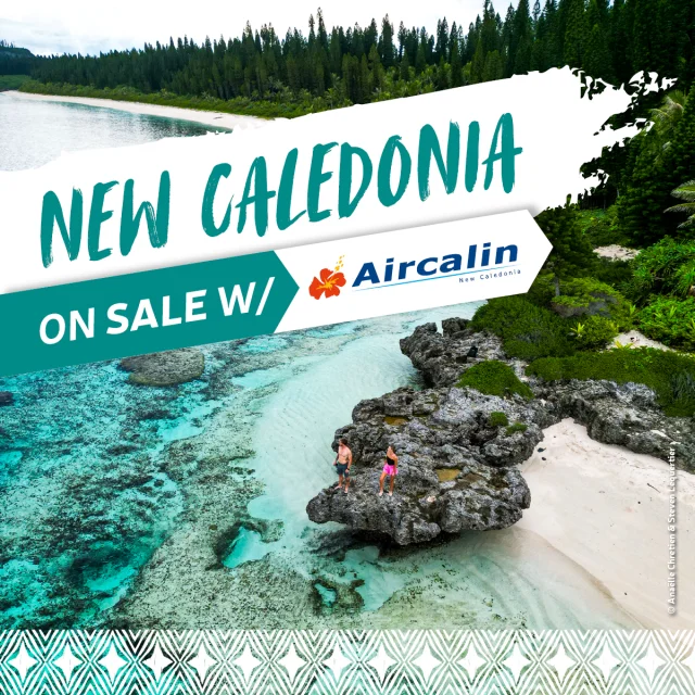 Fly to Nouméa from Auckland - New Caledonia on Sale with Aircalin