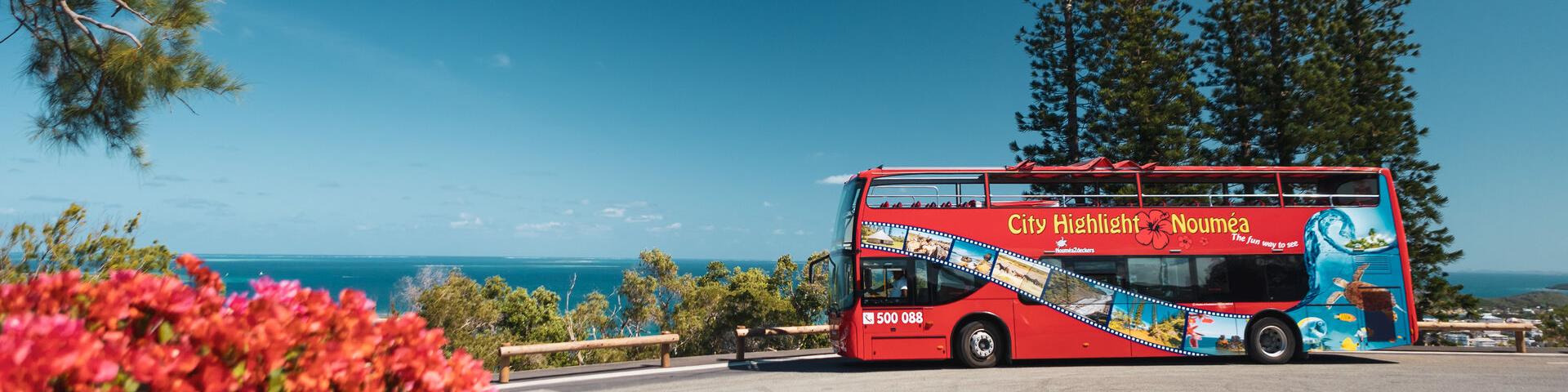 Nouméa double deckers tourist bus