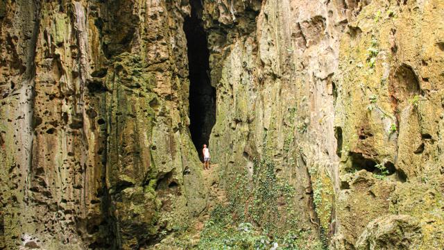 Grotte du Diable on Lifou island