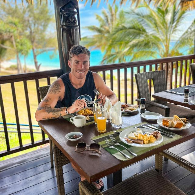 Lunch at Drehu Village Hotel, Lifou