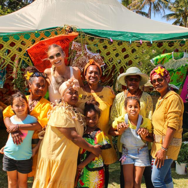 Meet the locals at Lifou's market