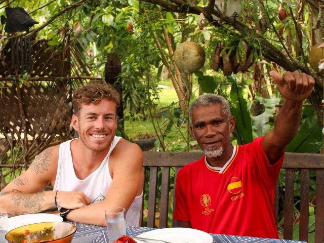 Lunch at Le Traon table d'hôte