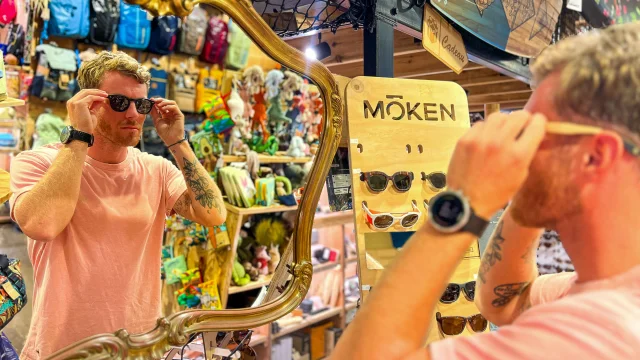 Blue Barrel boutique in Nouméa