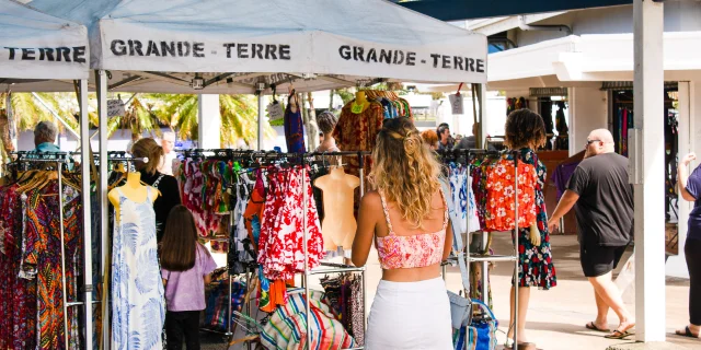 Moselle market in Nouméa