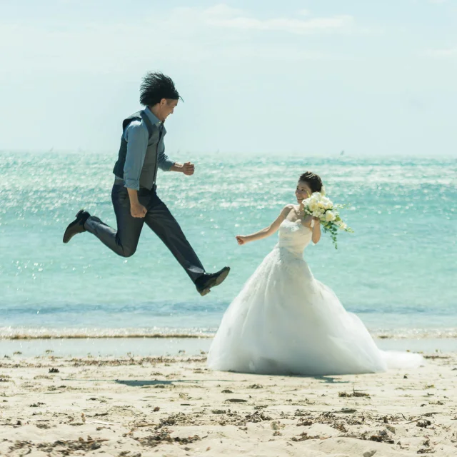 ヌメアでの日本の結婚式