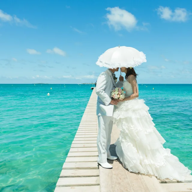 ヌメアでの日本の結婚式