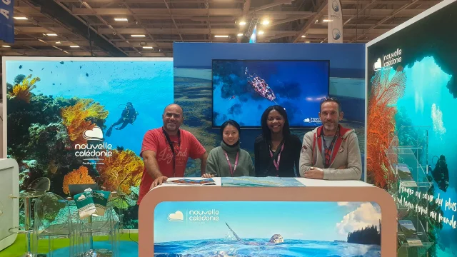 Nouvelle-Calédonie Tourisme au Salon de la Plongée 2024 à Paris