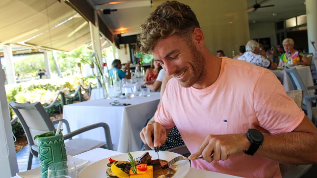 Restaurant La Pirogue au Château Royal à Nouméa