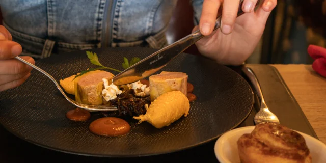 Plat au restaurant Marmite et Tire Bouchon à Nouméa