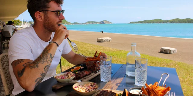 Table au restaurant Tierra de Fuego à Nouméa