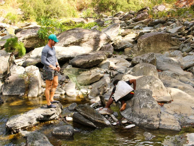Shrimp fishing in the East Coast