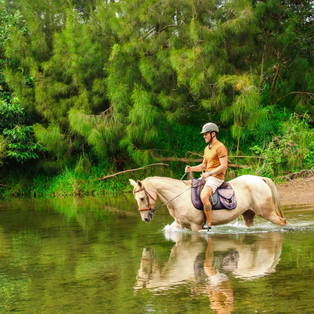 Horseback riding in Ouenghi