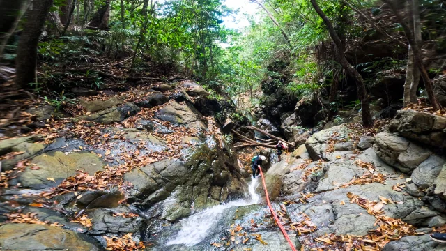 Canyoning in New Caledonia
