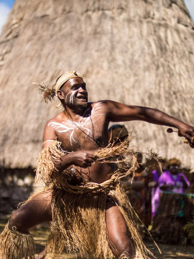 Kanak Dance at the Tjibaou Cultural Centre
