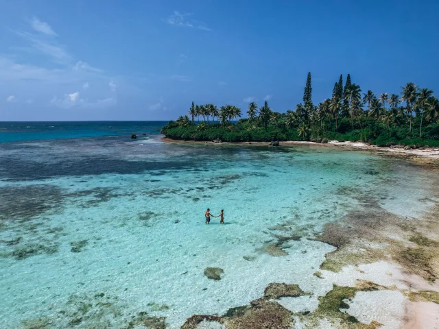 Wadra Bay beach, in Lifou