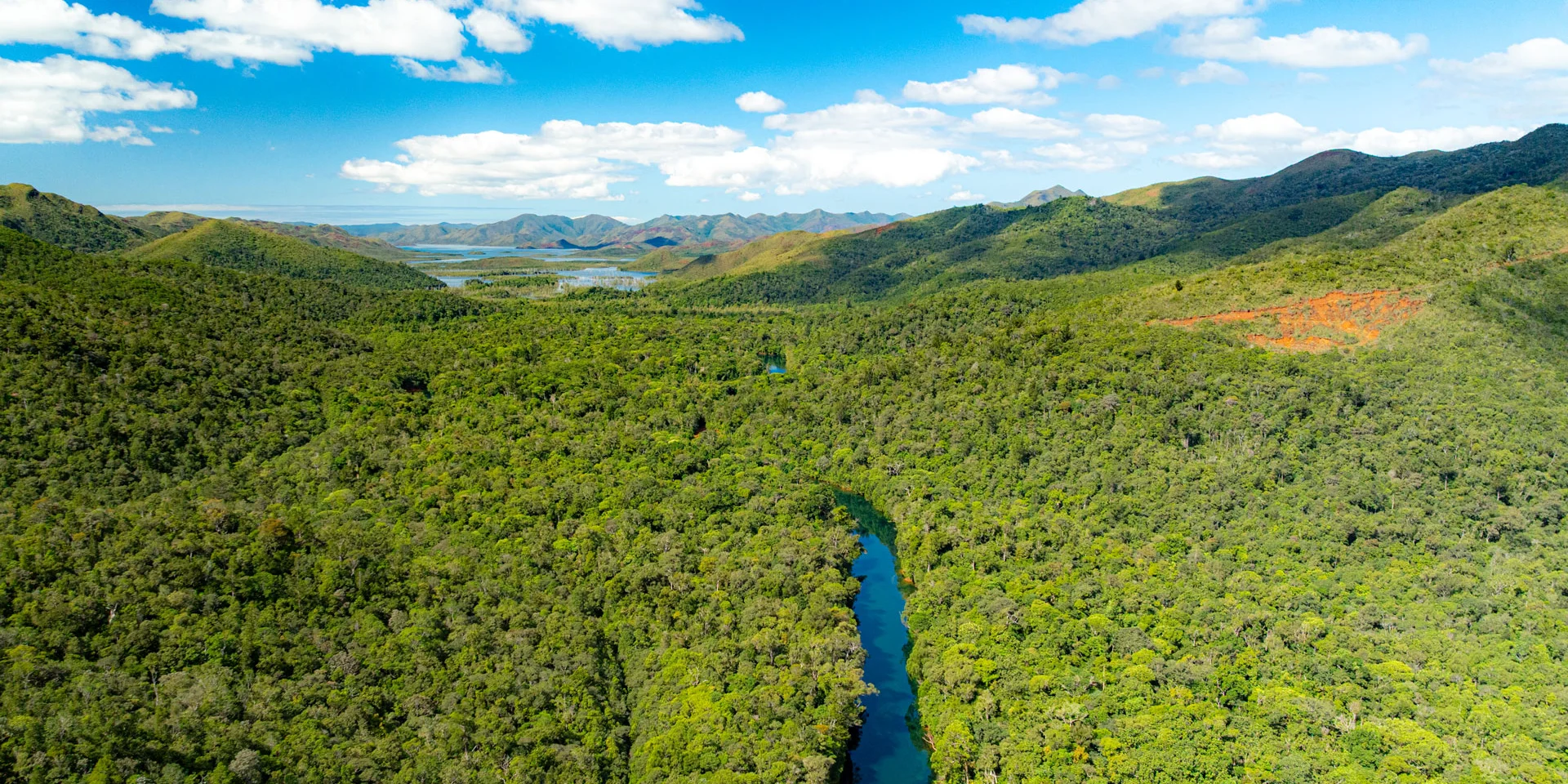 Blue River Provincial Park in Yaté