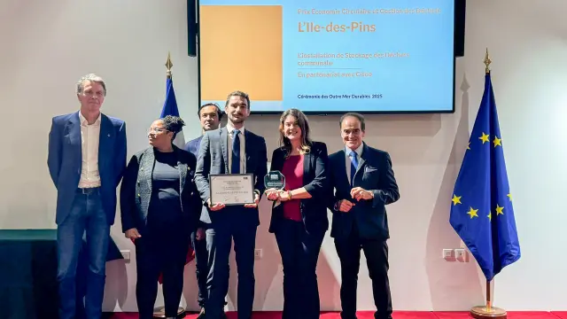 L'Ile des Pins récompensée aux Trophees Eco Actions 2025